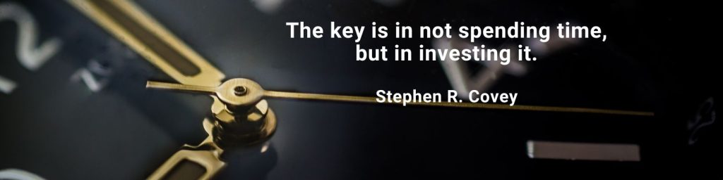 Spending time Covey